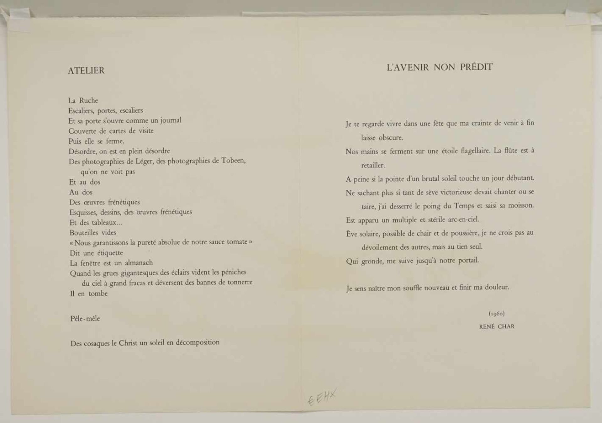 Georges Braque, "La charrue"Kubismus (1882 Argenteuil - 1963 Paris), Farblithografie/Papier, 1960, - Bild 4 aus 4