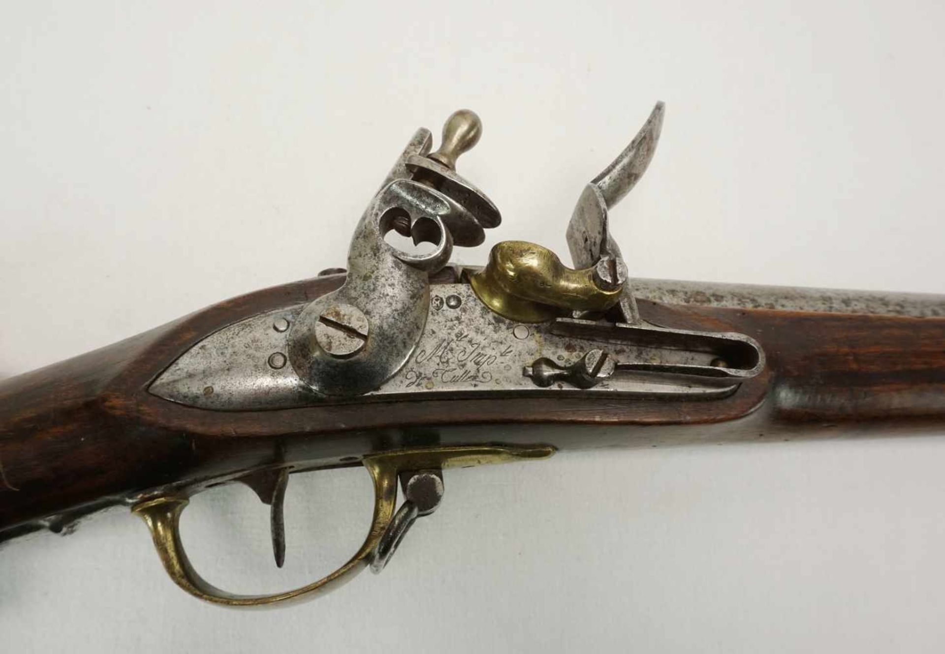 Tulle Dragoner Steinschlossgewehr mit Bajonett Frankreich, 18151. französisches Kaiserreich, - Image 2 of 9
