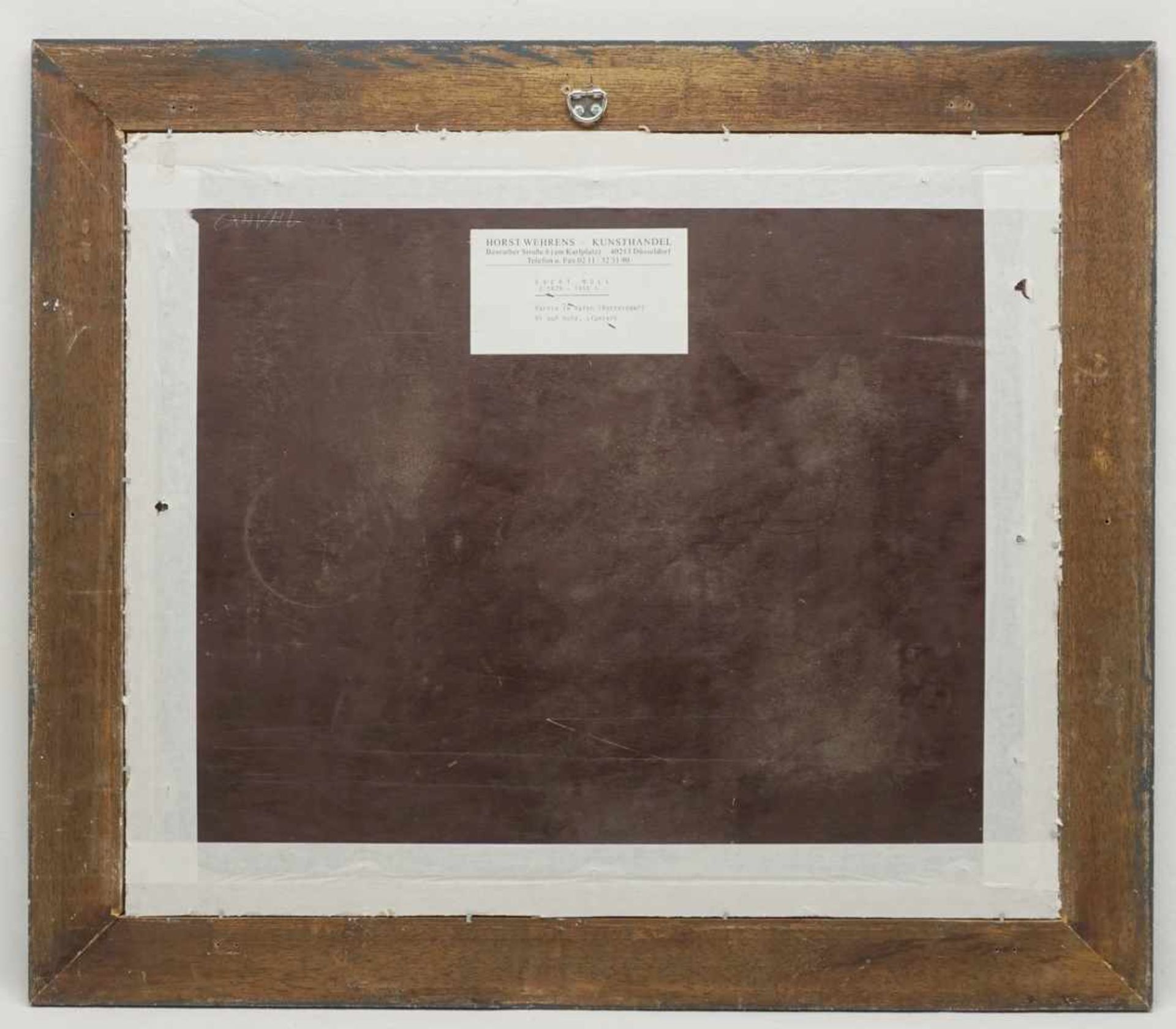 Evert Moll, "Hafenansicht mit Segelschiff"(1878 - 1955), Öl/Holzplatte, unten rechts signiert, - Bild 3 aus 4