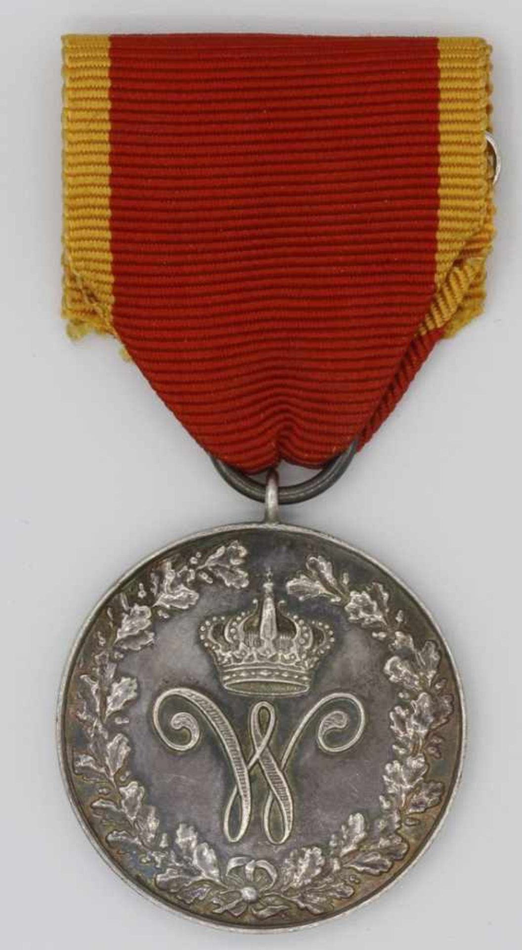 Ehrenzeichen Braunschweig "Immota Fides", 1903-1918Silber, Medaille mit Band, Erhaltung sehr schön