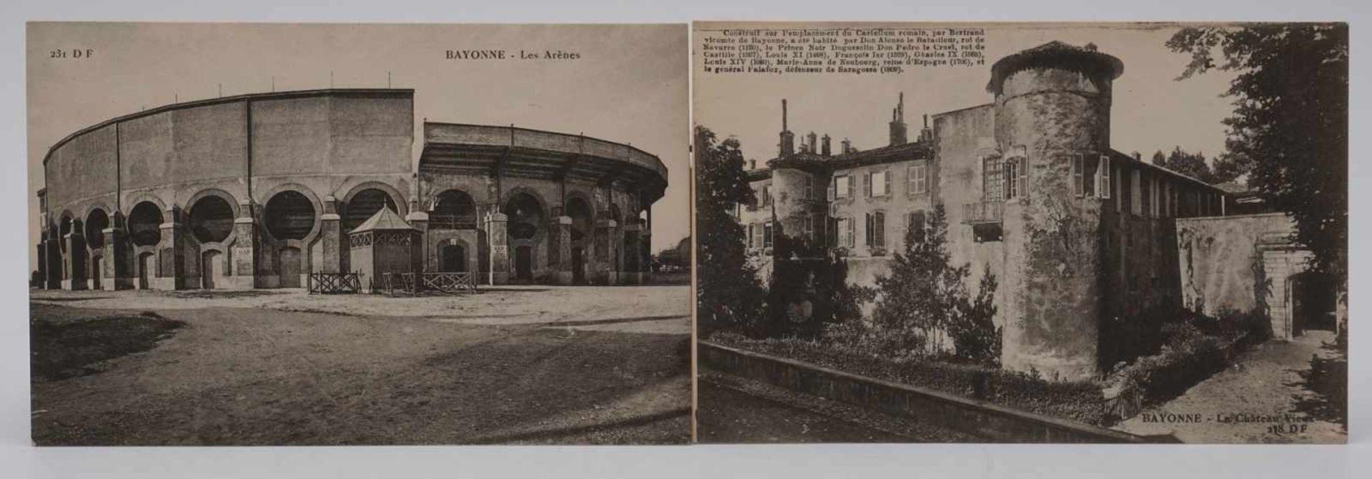 235 Ansichtskarten Südfrankreich und Norditalien, 1926alle im Schutzumschlag mit Datum und - Bild 3 aus 4