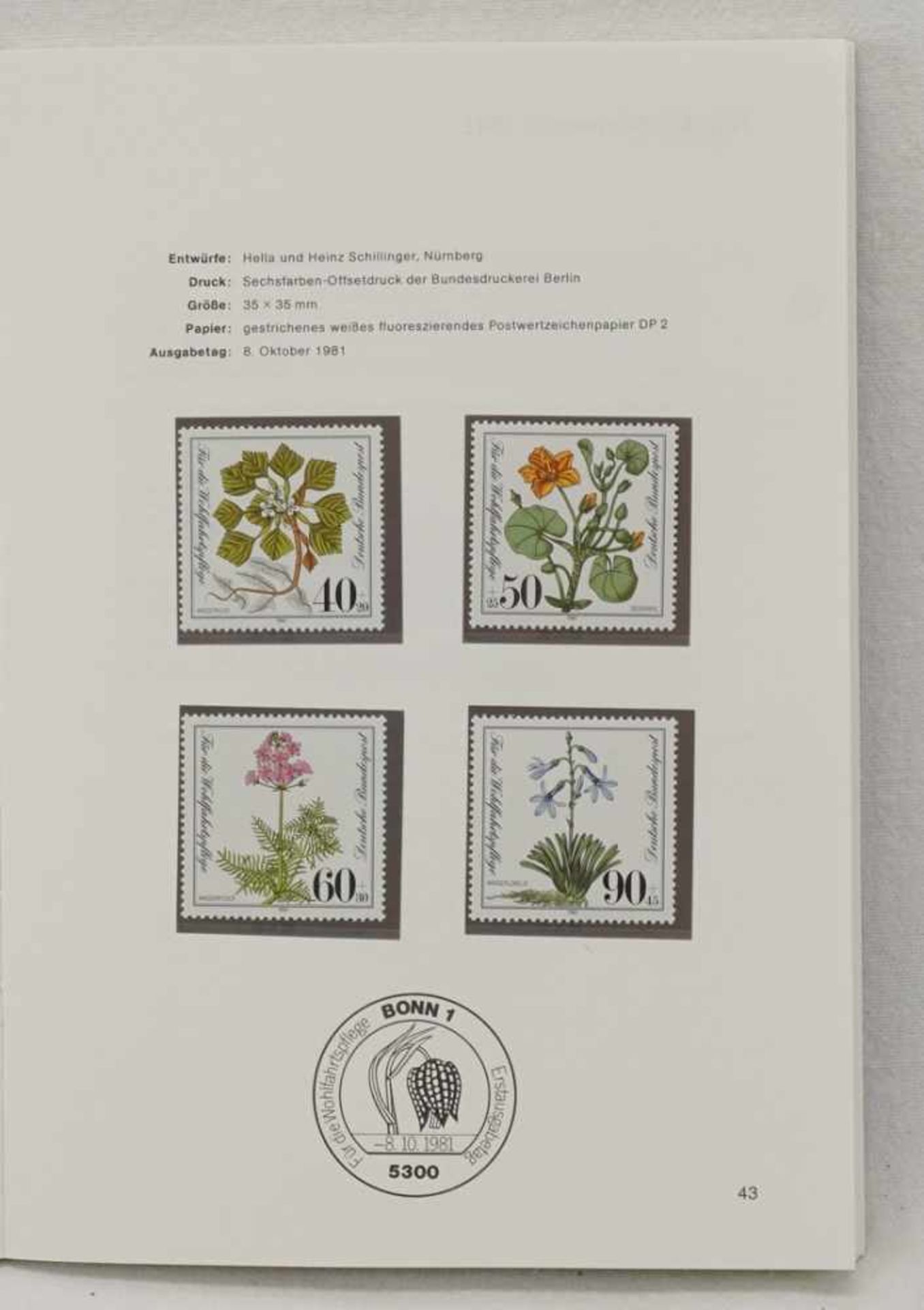 Briefmarken BRD Jahressammlung1980, 1981, 1991, 1994 - 1998, 1998 insgesamt neun Bücher, meist - Bild 3 aus 4