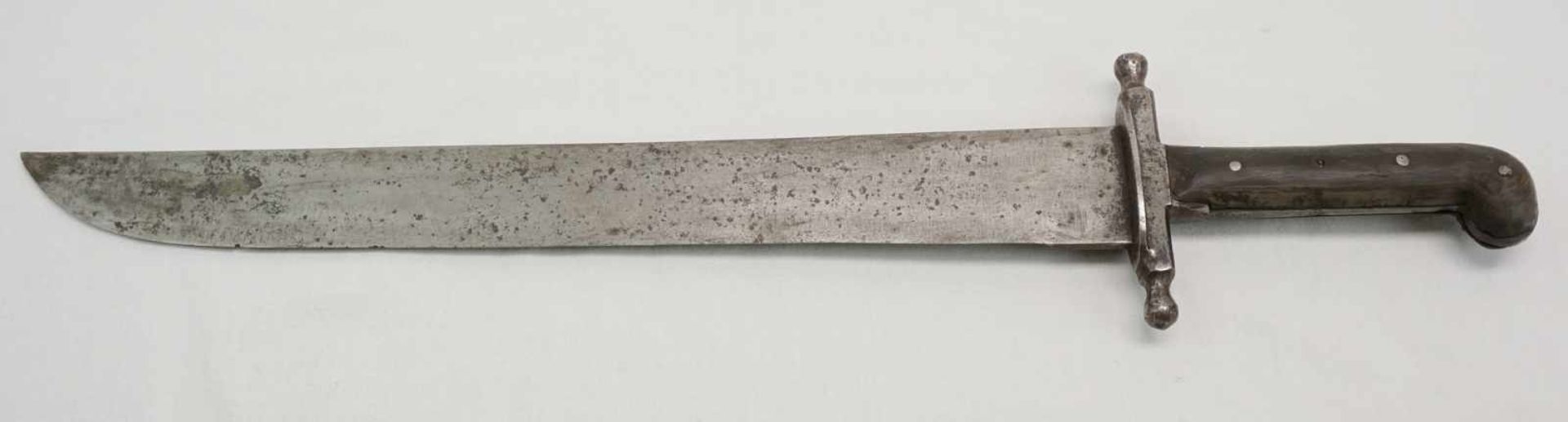 Faschinenmesser, um 1900mit Hersteller "Jung", Eisen und Holz, gerade Parierstange mit Stempel "L. - Image 2 of 4