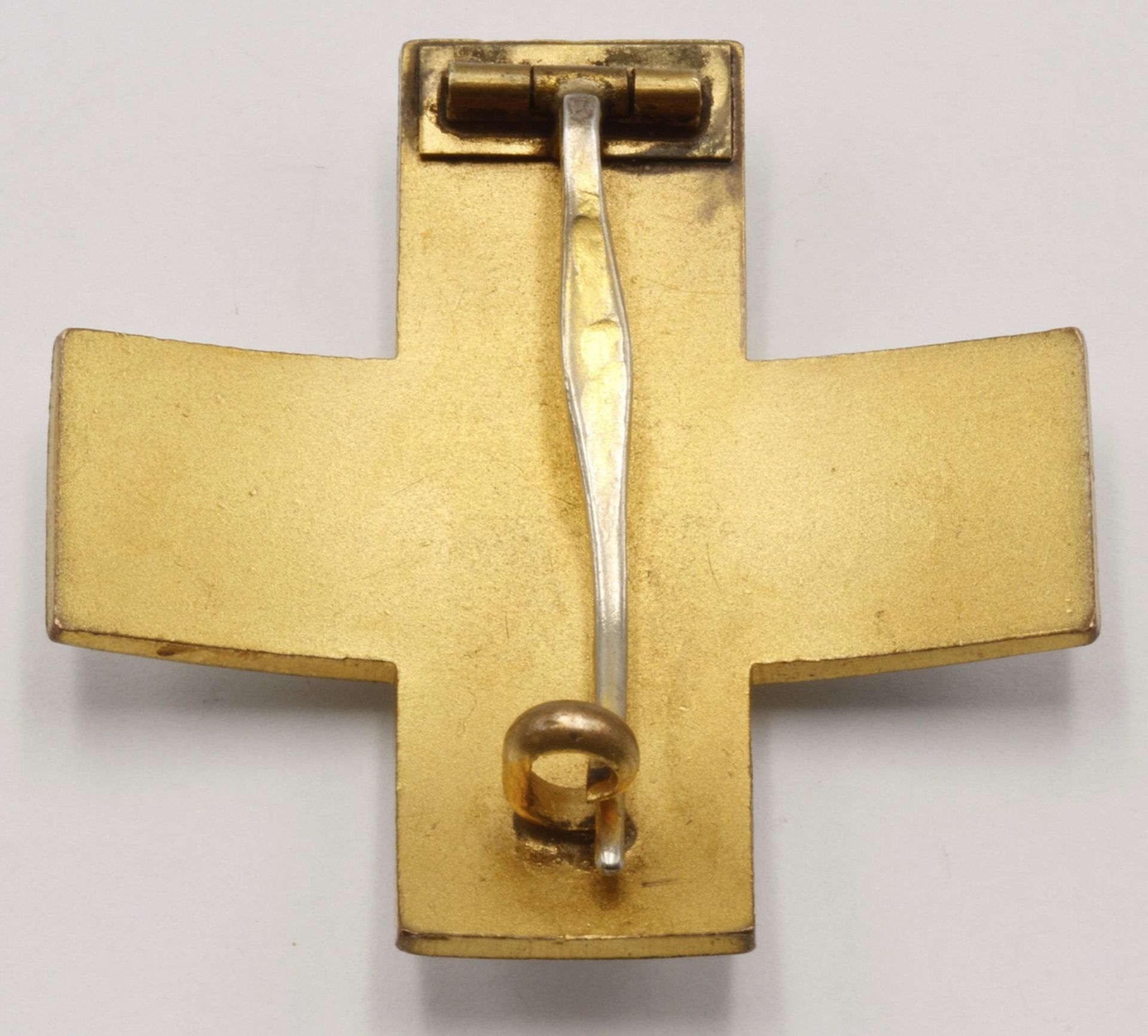 Ehrenzeichen vom Roten Kreuz, 1937 Verdienstkreuzsogenanntes III. Reich, ohne Hersteller, Bronze - Bild 2 aus 3