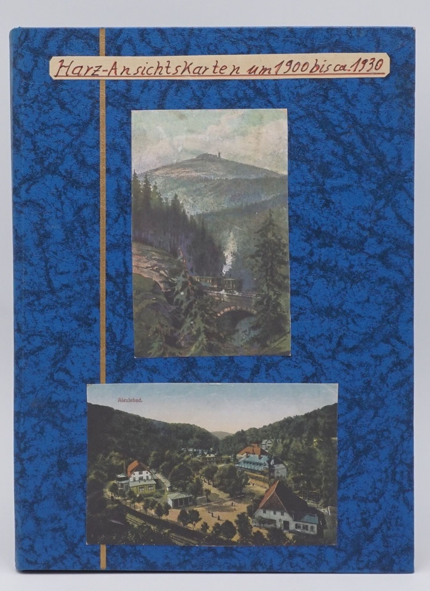 64 Harz Ansichtskarten / Postkartenum 1900 bis ca. 1930, eingelegt in Steckalbum, unter anderem - Image 3 of 3