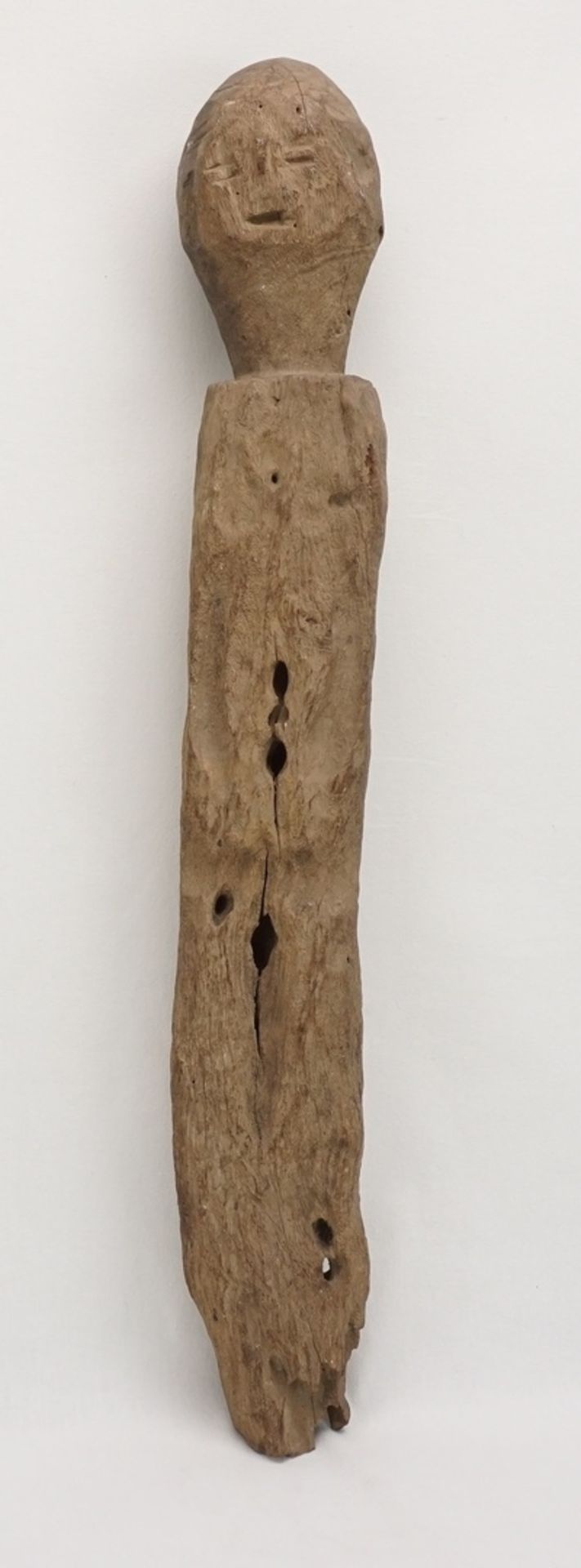 Bochio Pfostenfigur, Benin / Togo, 1. Hälfte 20. Jh.Hartholz, stark reduzierte Figur der Fon, aus
