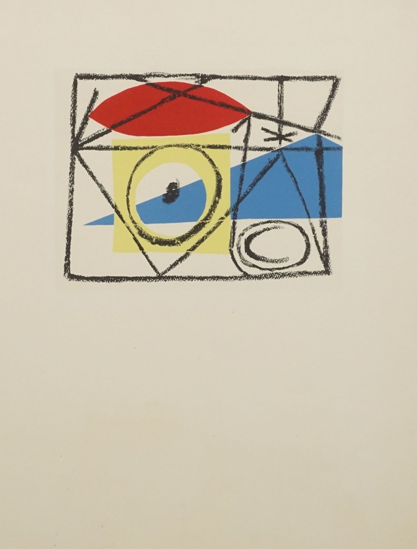 Pablo Picasso, "Abstrahiertes Stillleben"Klassische Moderne (1881 Málaga - 1973 Mougins),