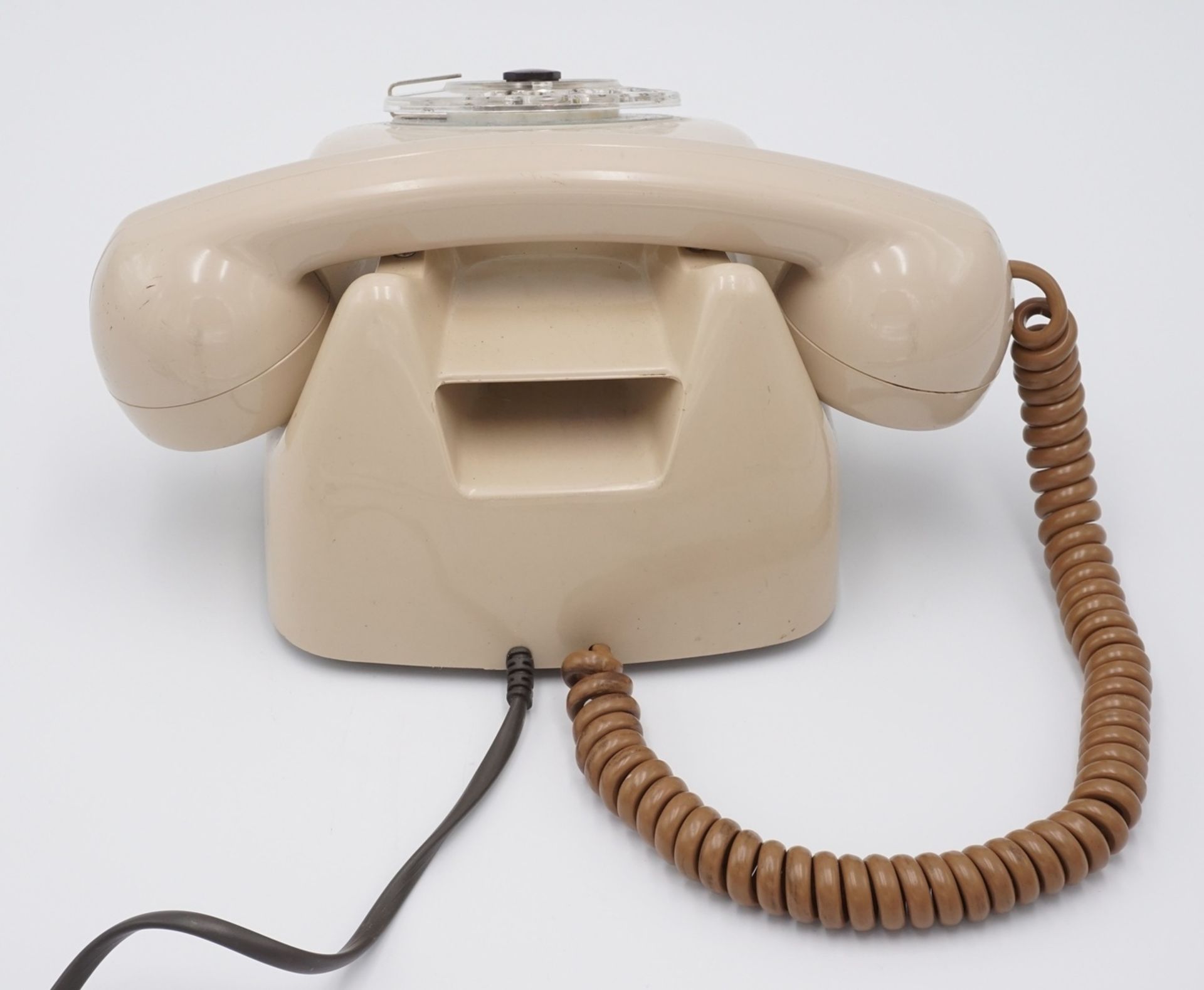 Tesla 3FP120 88 DDR-Telefon, 1970Gehäuse aus Kunststoff, altersgemäß guter Zustand, funktionstüchtig - Bild 3 aus 4