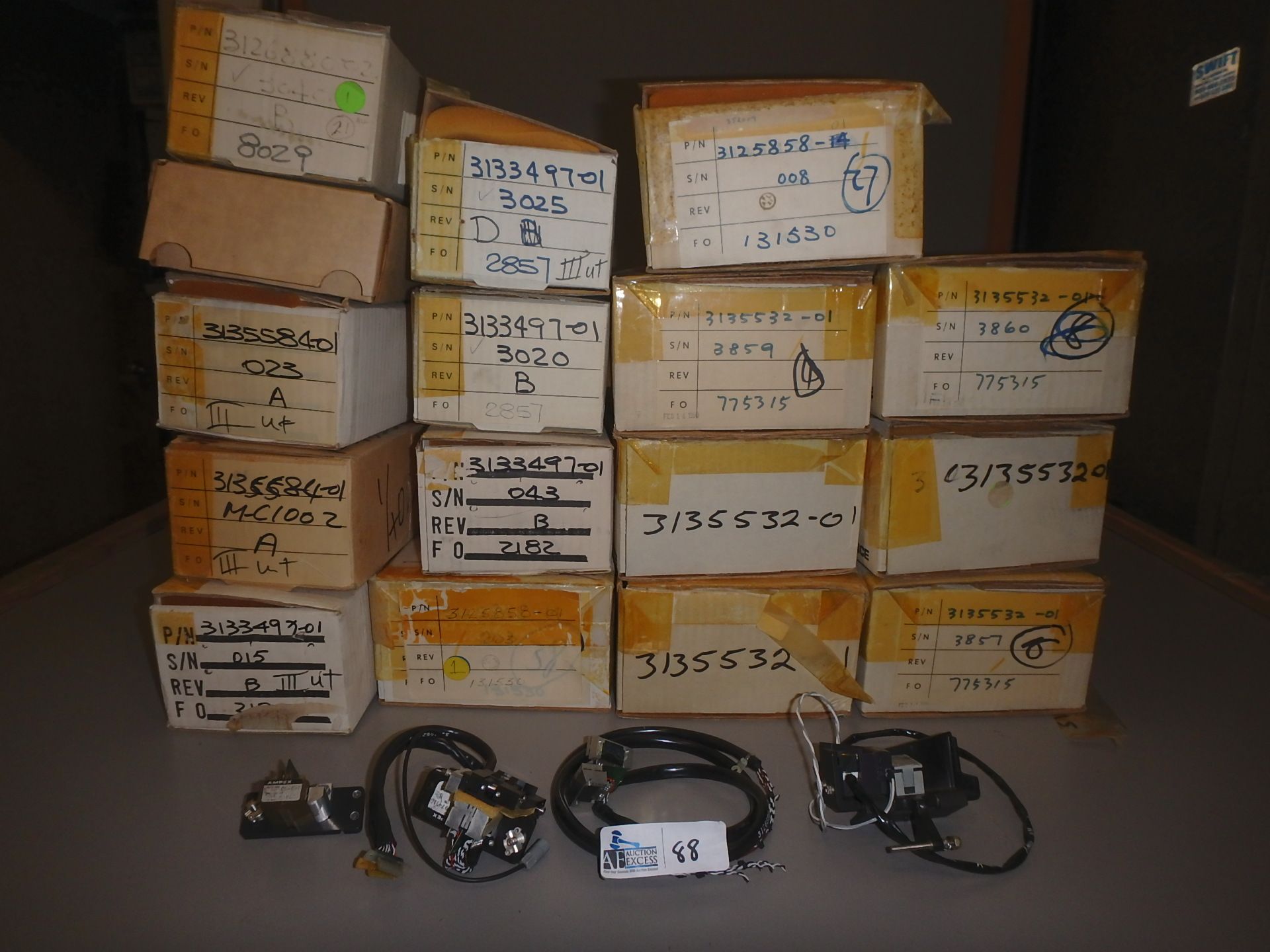 BOX VINTAGE PARTS