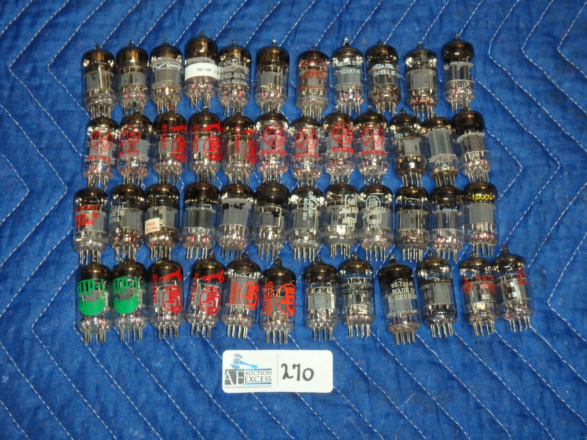 BOX 12AX7 TUBES