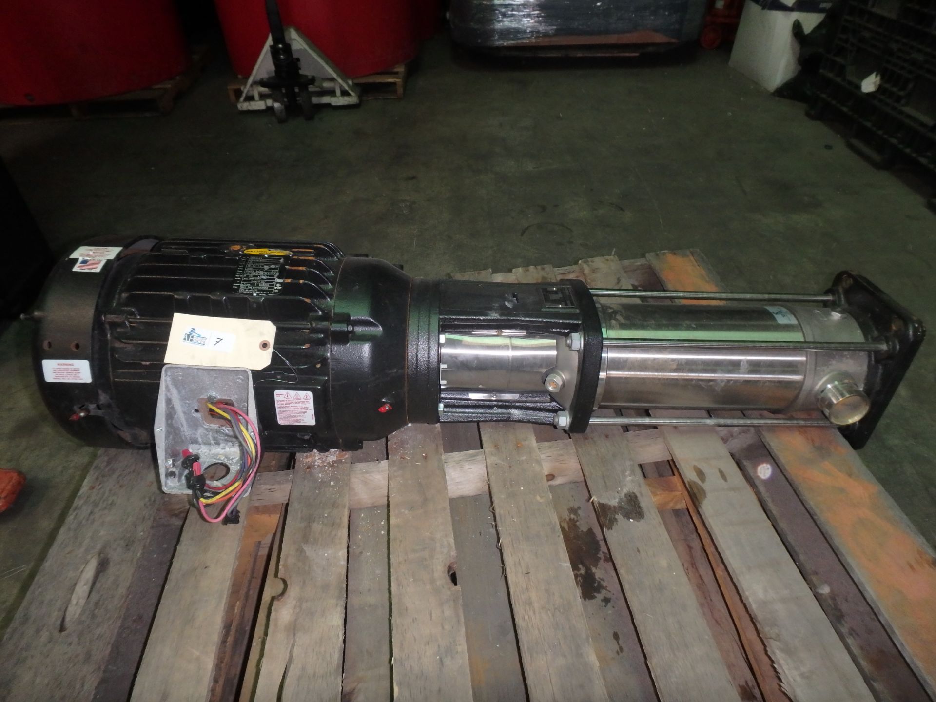 BALDOR 3 PHASE PUMP