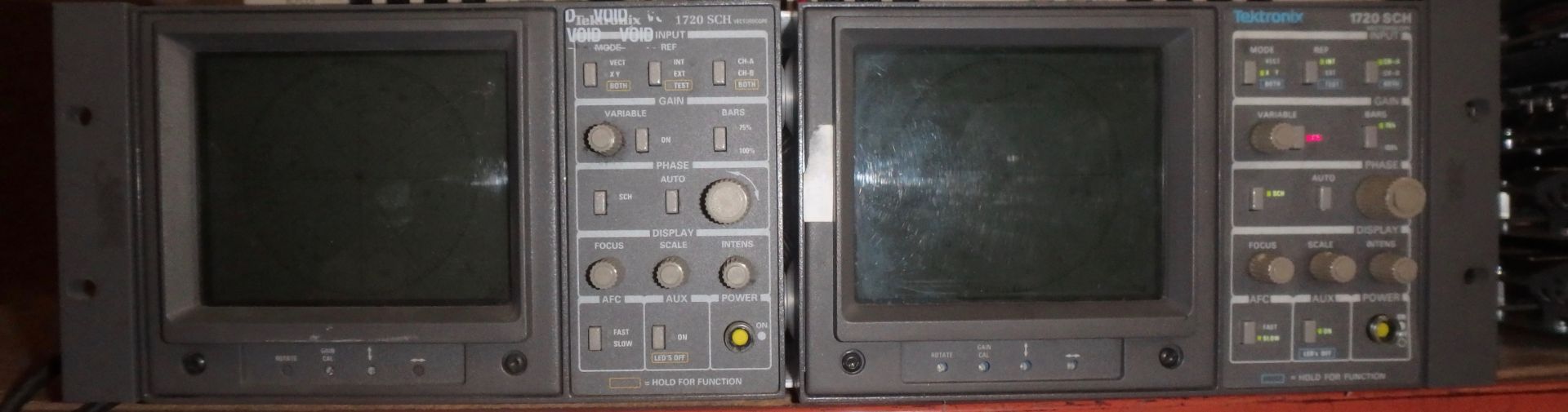 LOT OF 2 TEKTRONIX SCOPES