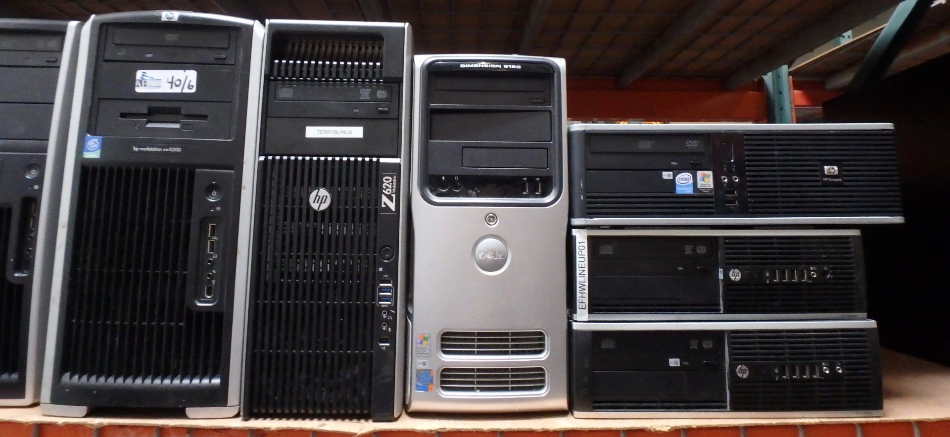 LOT OF 6 COMPUTERS