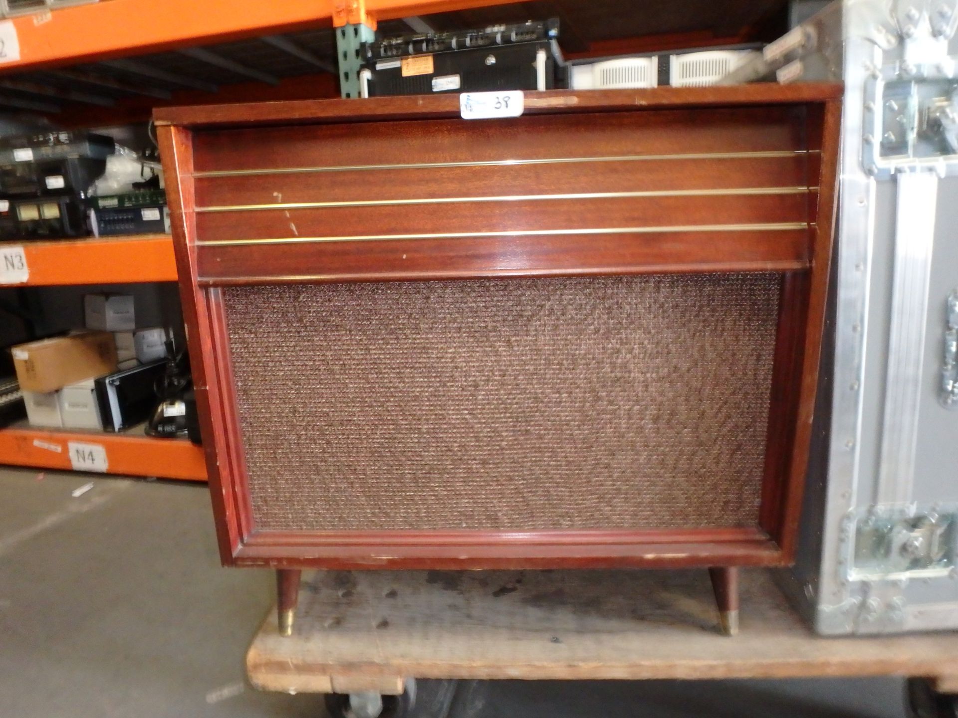 VINTAGE FISHER SYMPHONIC STEREO CABINET