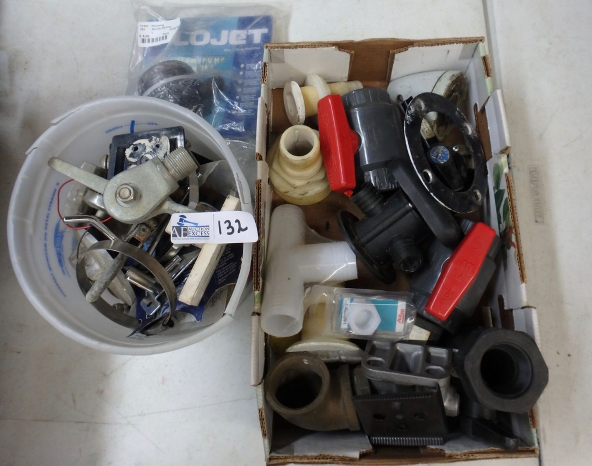 LOT PLASTIC VALVES AND MORE