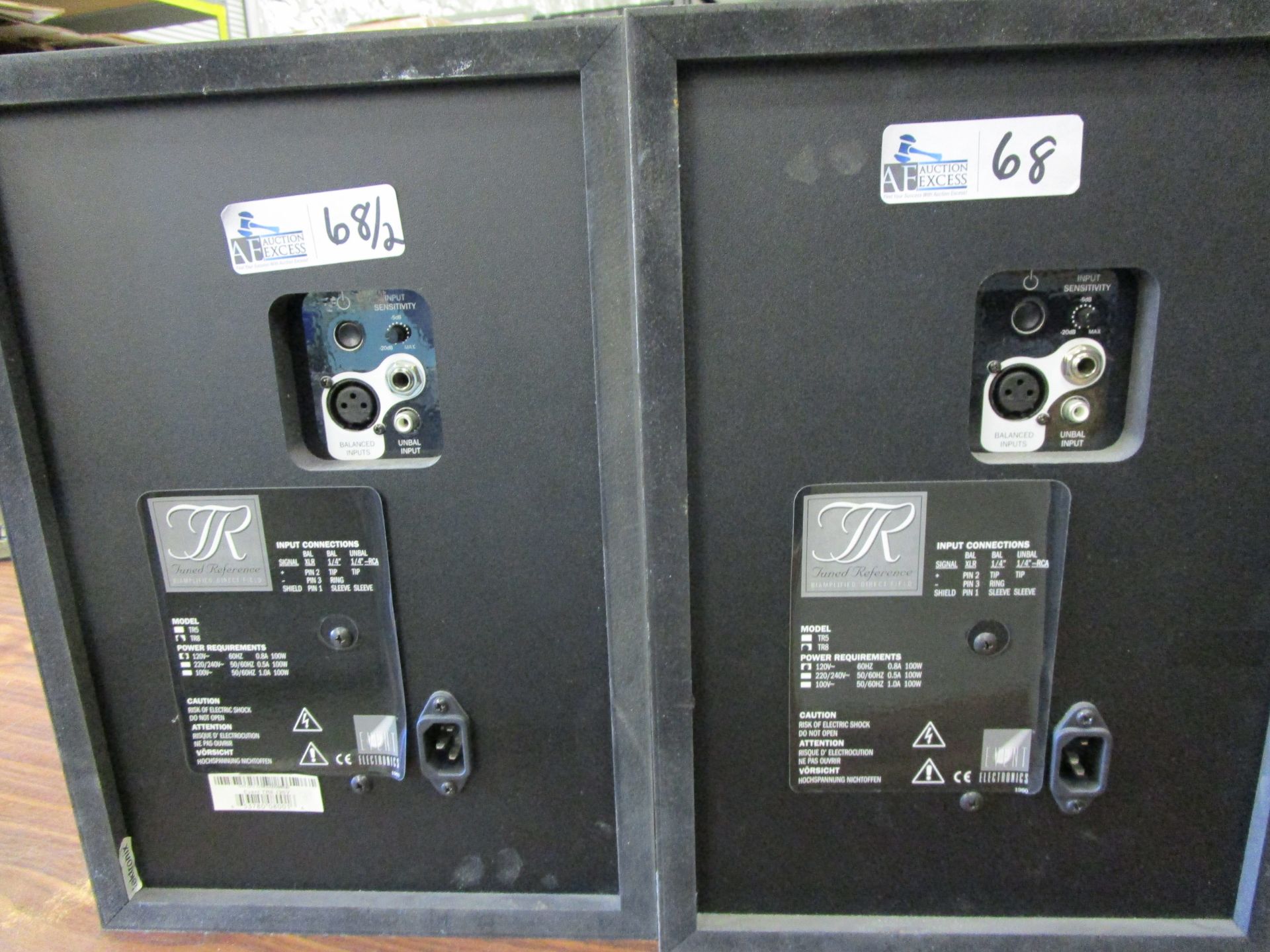 LOT OF 2 EVENT TR-8 SPEAKERS - Image 2 of 2