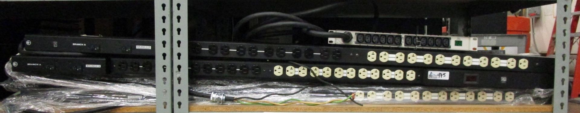 LOT OF 25 RACK/FULL LENGTH POWER STRIPS