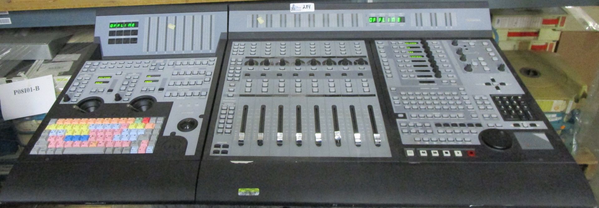 DIGIDESIGN PRO CONTROL MAIN UNIT WITH EDIT RACK