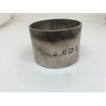 Silver 1944 napkin ring