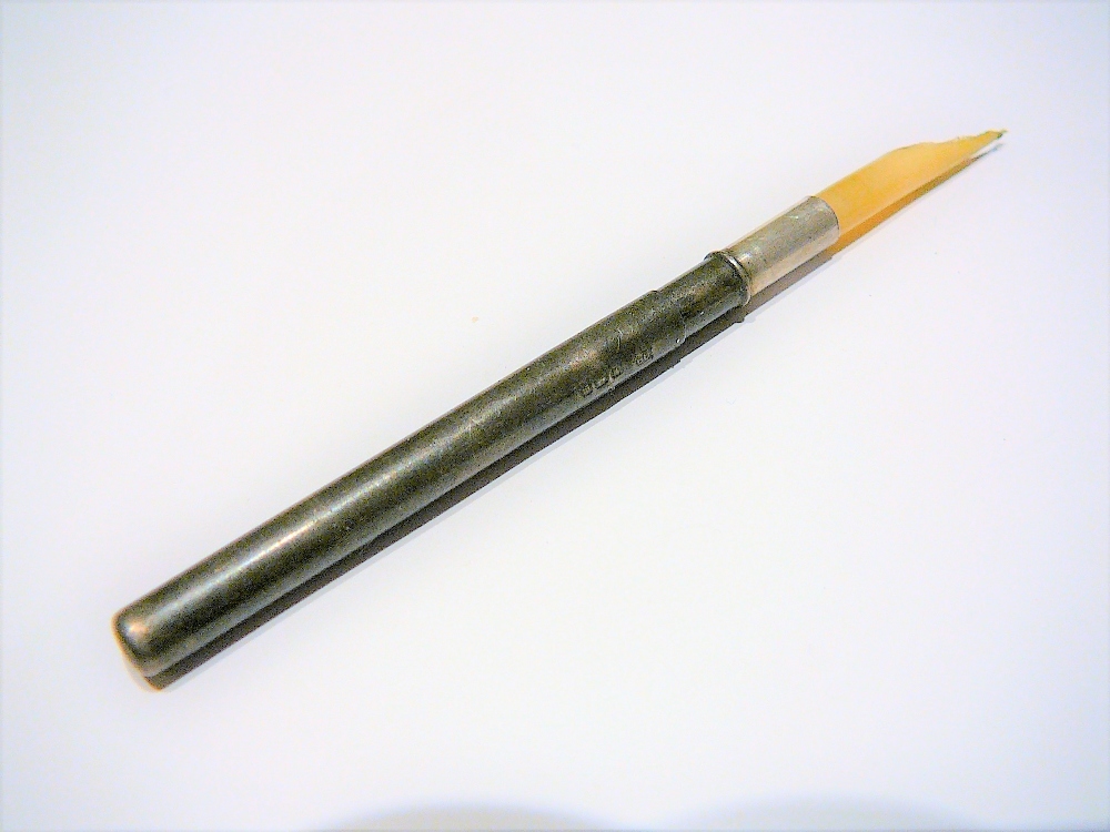 Silver cased dip pen