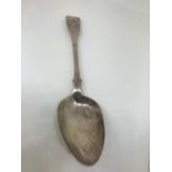 Silver hallmarked spoon