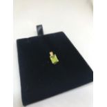 9ct yellow gold pendant