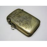 Engraved vesta case