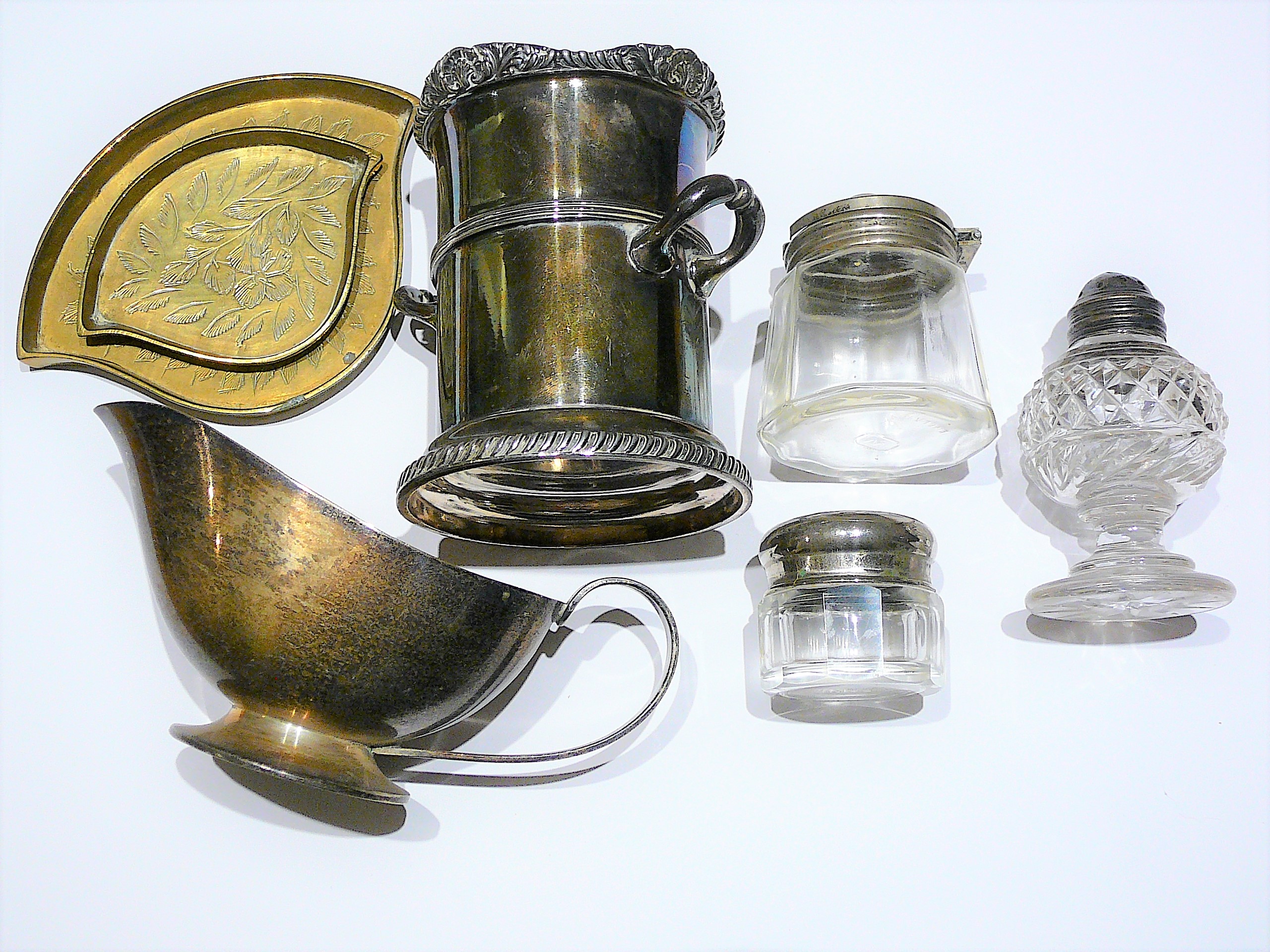 Silver plated items etc