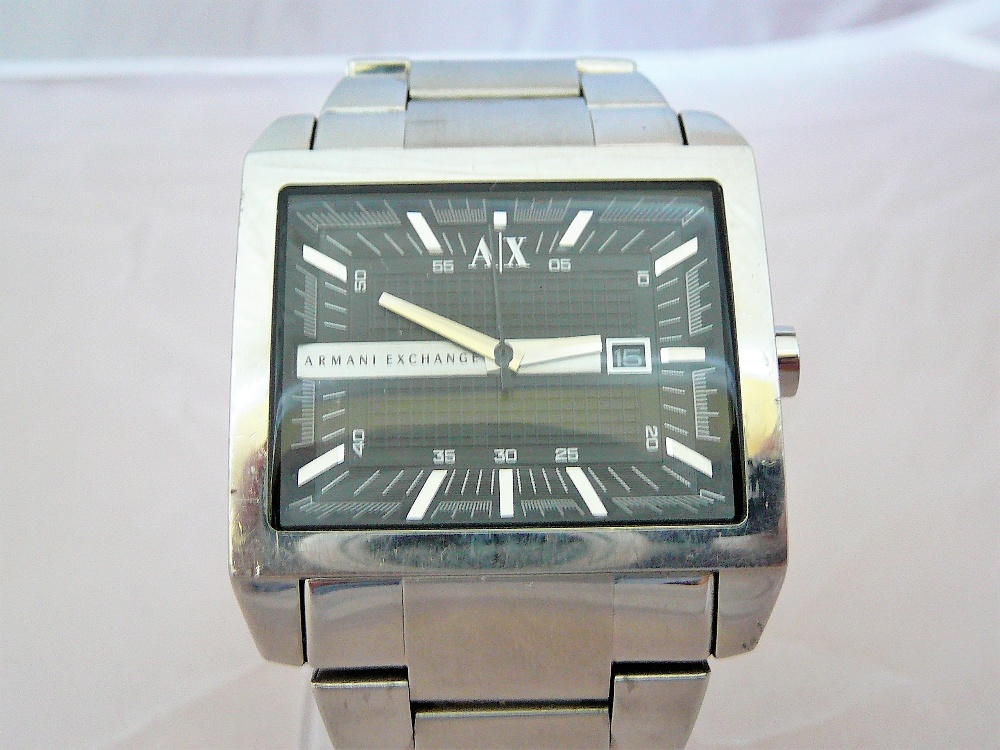 GENTS ARMANI WATCH - Image 3 of 5