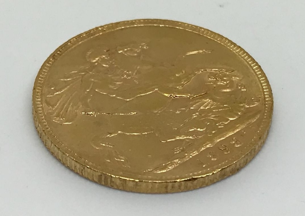 22ct gold full sovereign - Image 2 of 2