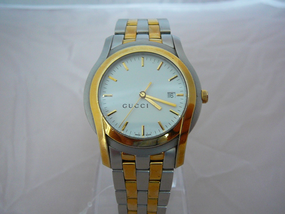 GENTS GUCCI WATCH - Image 2 of 5