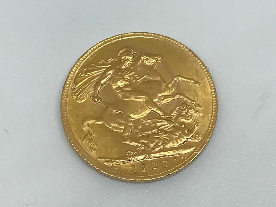 22ct gold full sovereign - Image 2 of 2