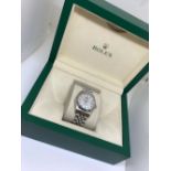 Ladies Rolex Datejust watch (boxed with papers)