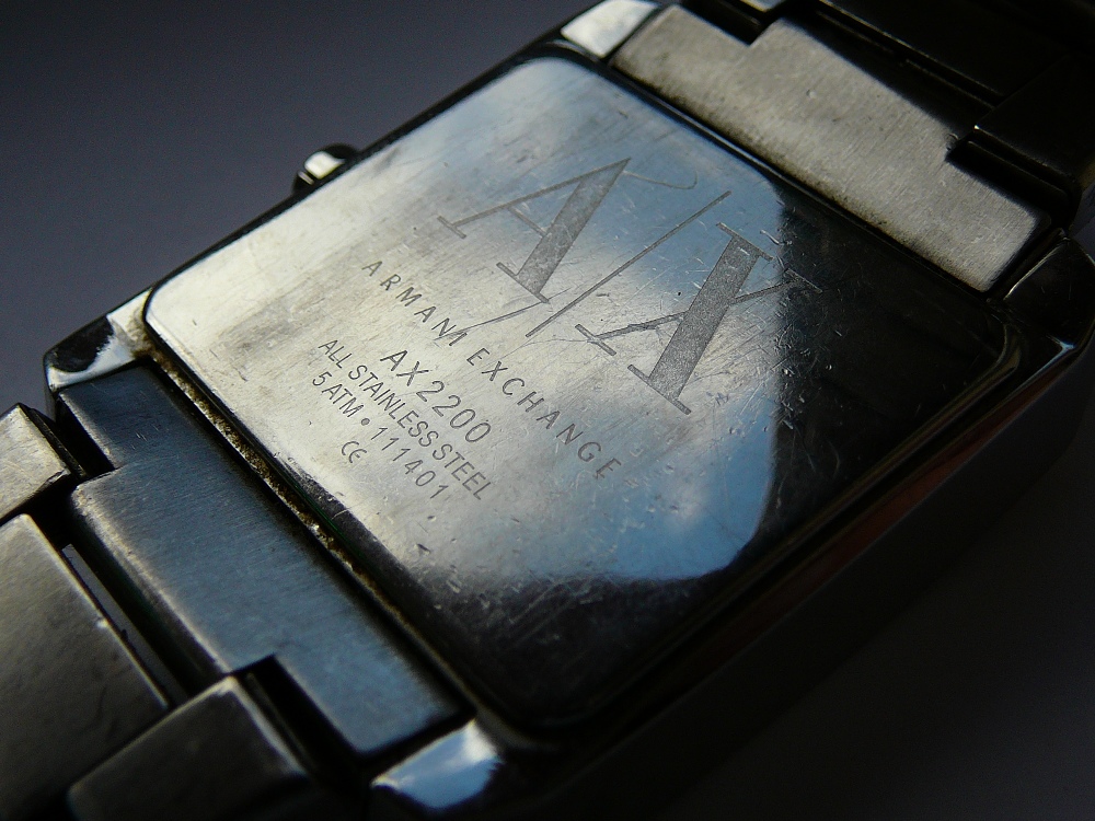 GENTS ARMANI WATCH - Image 5 of 5