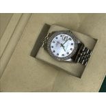 Gents Rolex Datejust watch (boxed with papers)