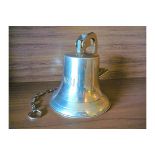 Reproduction brass hanging bell