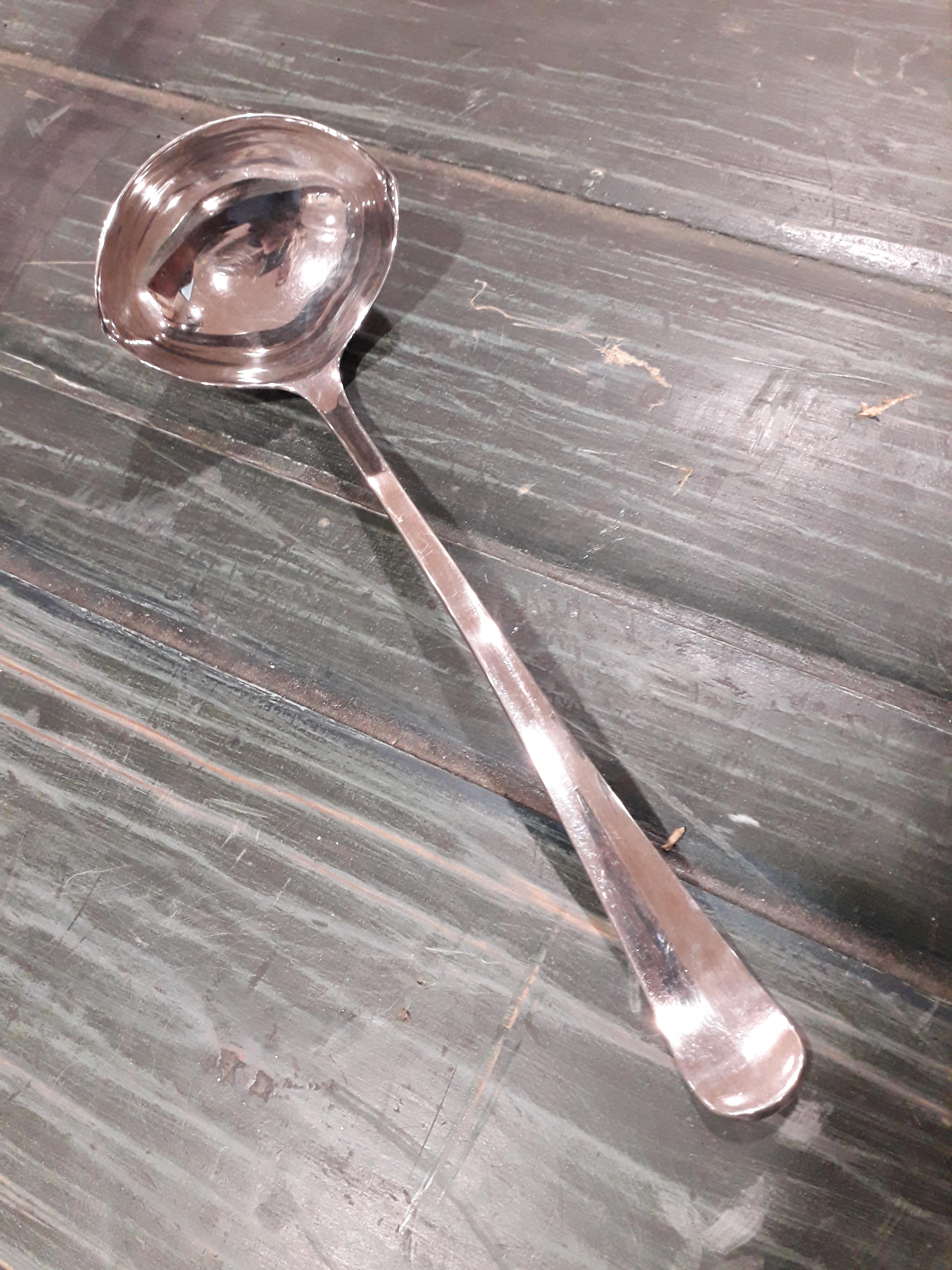 Gerity Silver Plate Punch Bowl Ladle