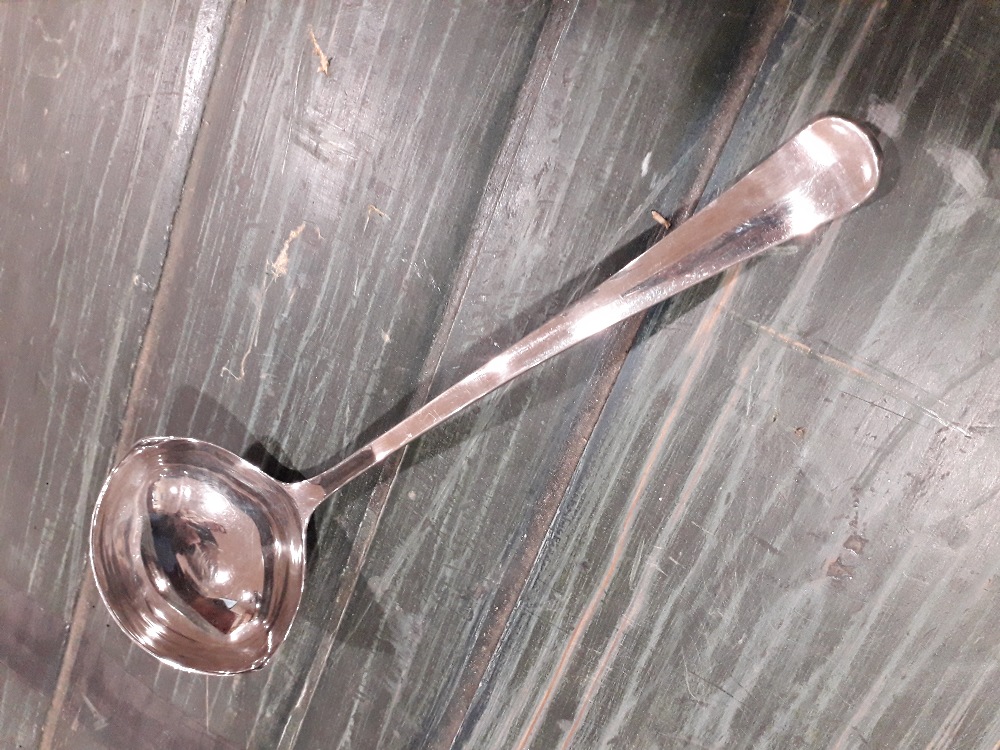 Gerity Silver Plate Punch Bowl Ladle