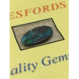 Unmounted boulder opal