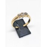 9ct gold diamond ring