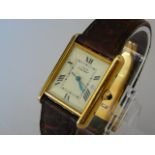 Cartier wristwatch (Gents)