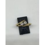 18ct gold and diamond ring