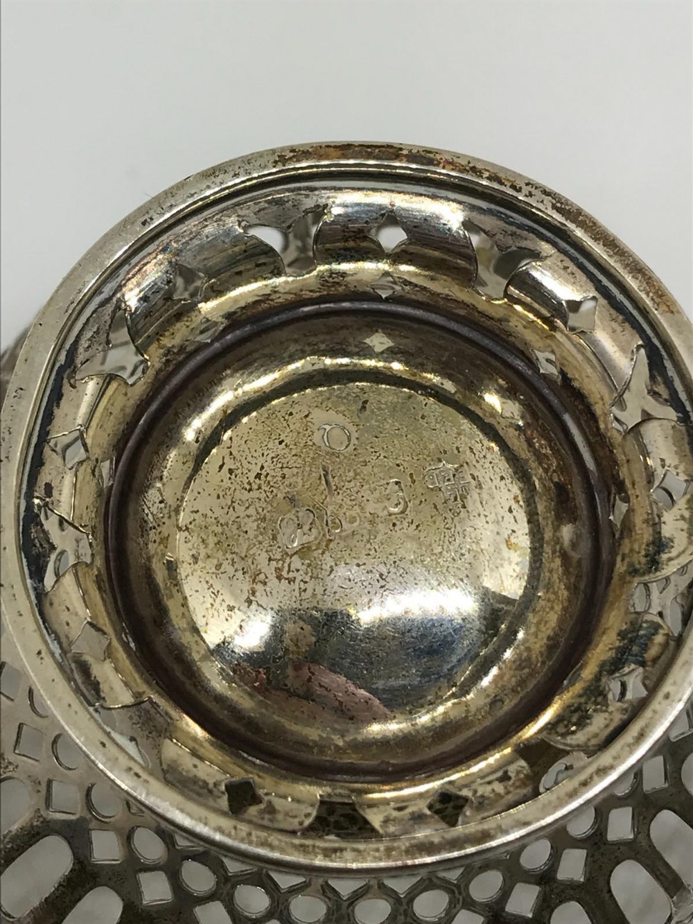 Silver Chester miniature basket - Image 3 of 3