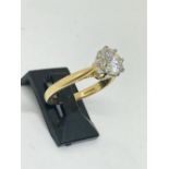 18ct gold and diamond ring