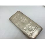 Silver 1 kg bar