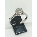 18ct gold and diamond ring