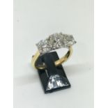 18ct gold and diamond ring