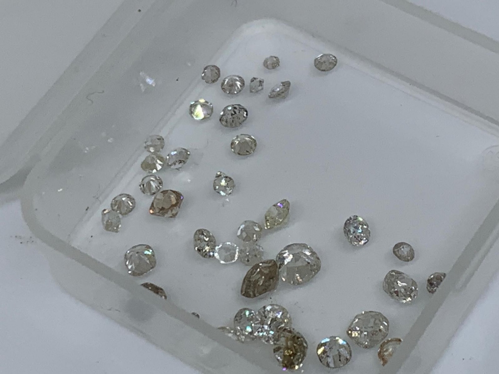 Assorted diamonds