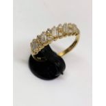 18ct gold and diamond ring