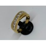 18ct gold diamond ring